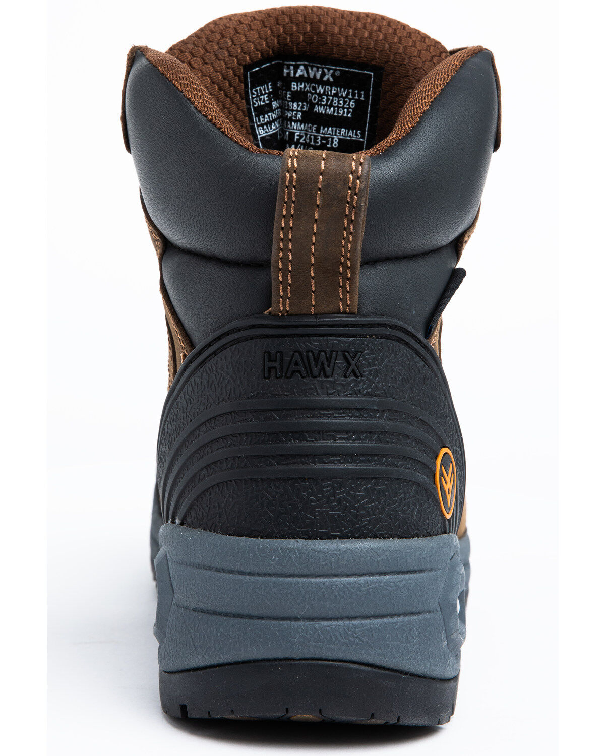 Hawx Men's 6" Crew Lace-To-Toe Work Boots - Composite Toe