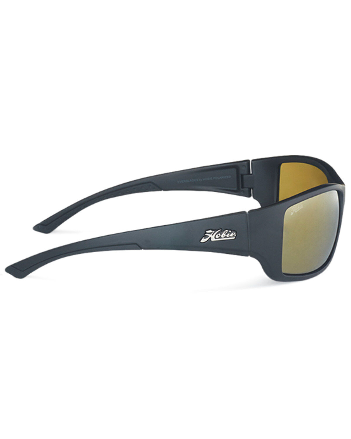Hobie Men's Everglades Satin Black Frame Polarized Sunglasses