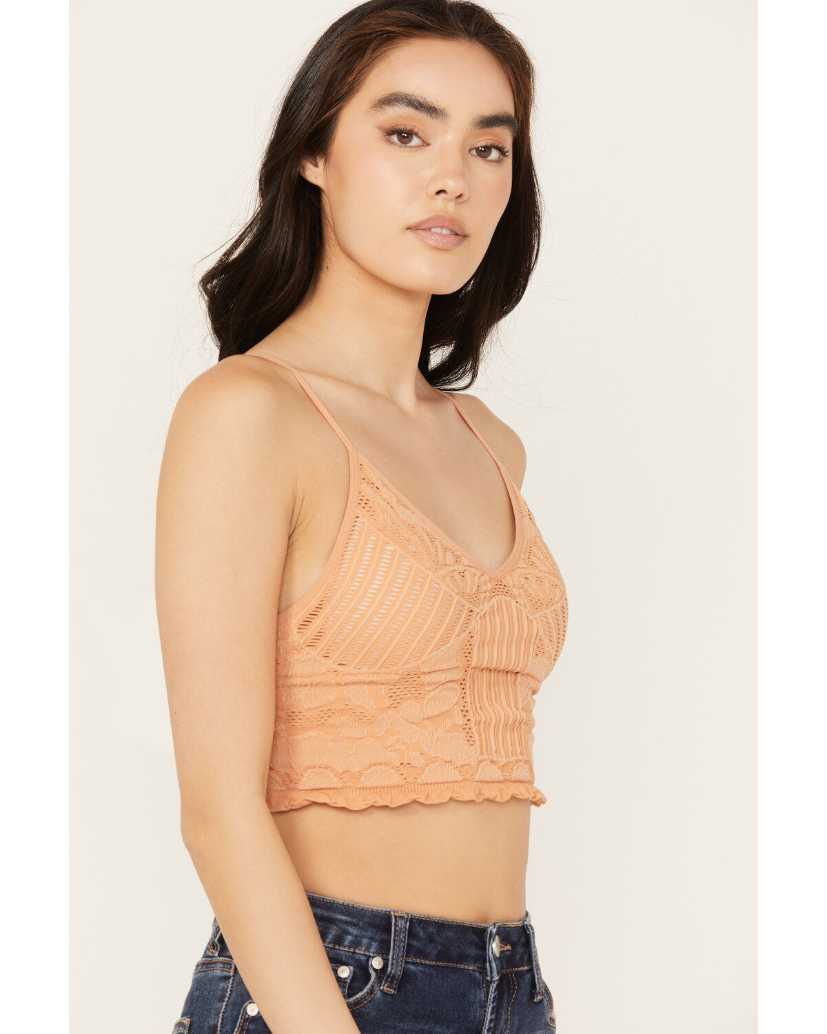 Fornia Women's Floral Lace Bralette