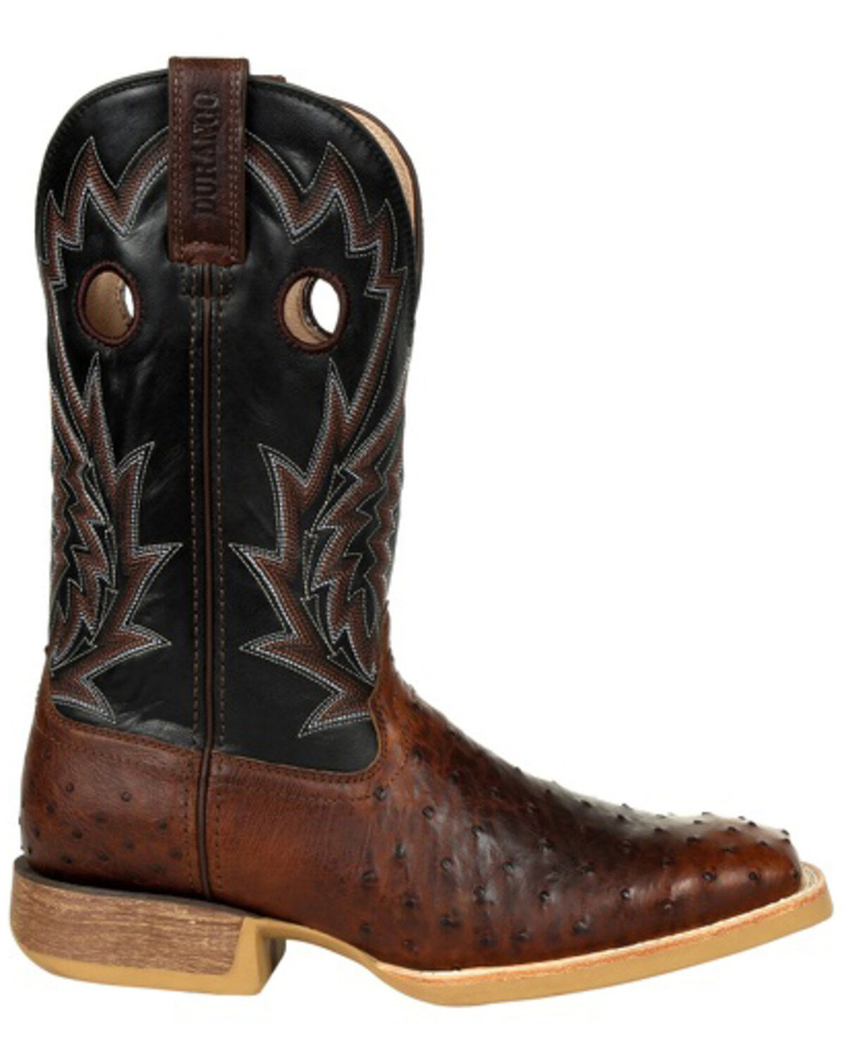 Durango Men's Rebel Pro Ostrich Western Boots - Square Toe