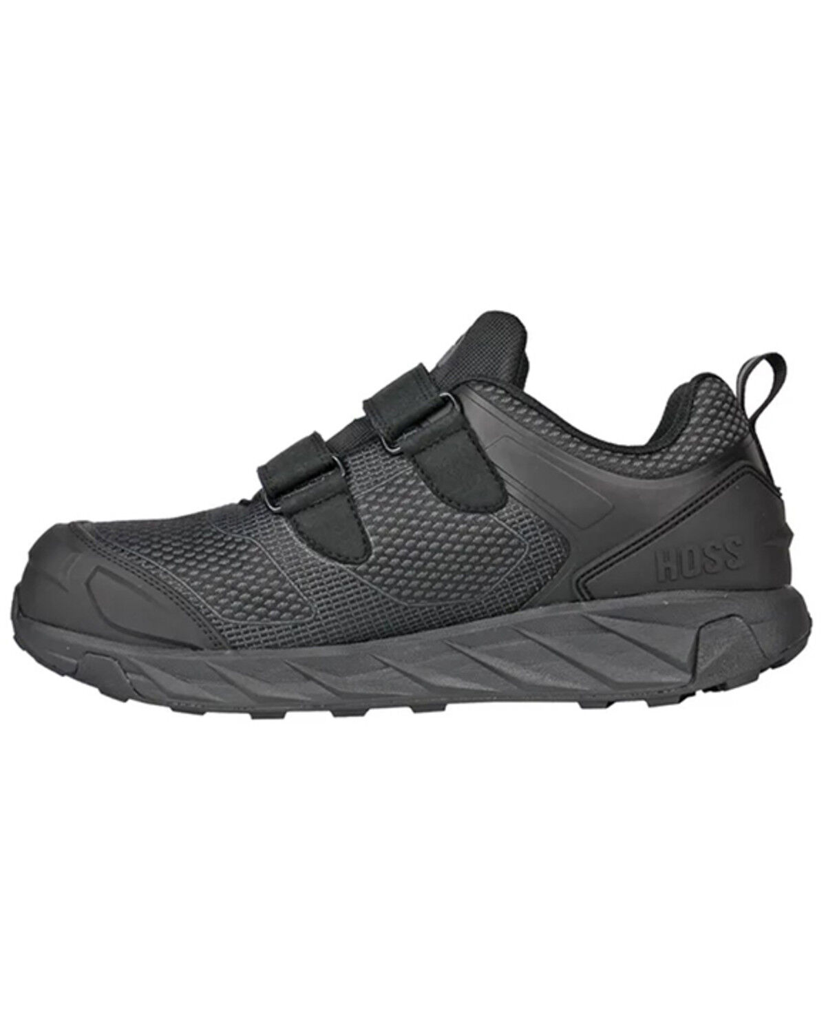 Hoss Men's Buster Low Velcro Waterproof Slip Resistant Work Shoes - Carbon Nano Toe