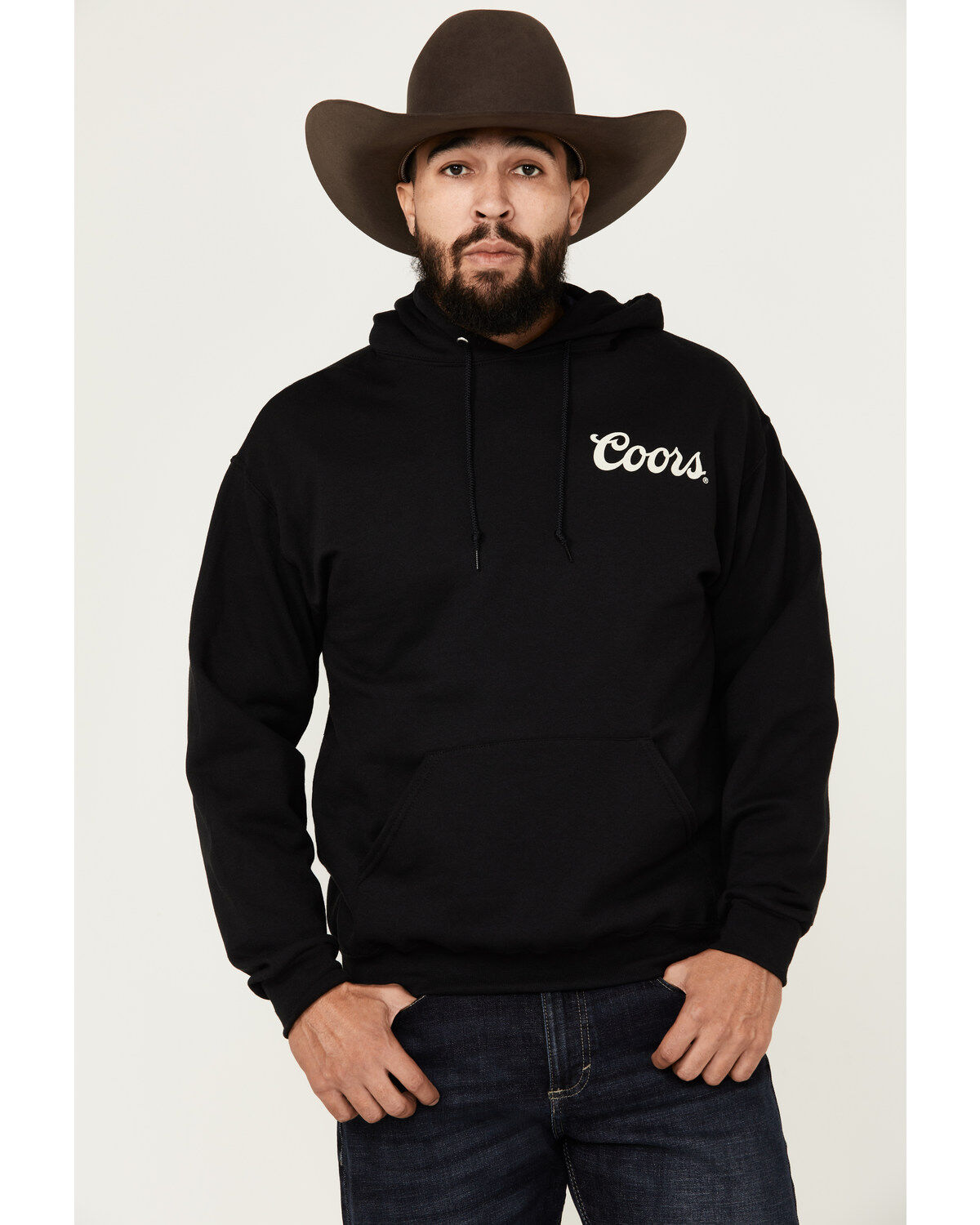 Coors Men's Boot Barn Exclusive Coors Logo Hooded Sweatshirt
