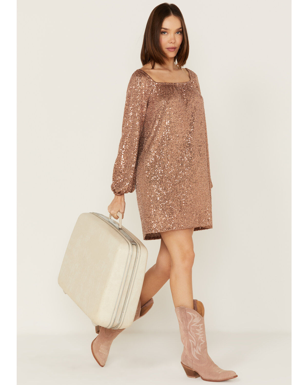 Sadie & Sage Women's Inferno Sequin Mini Dress