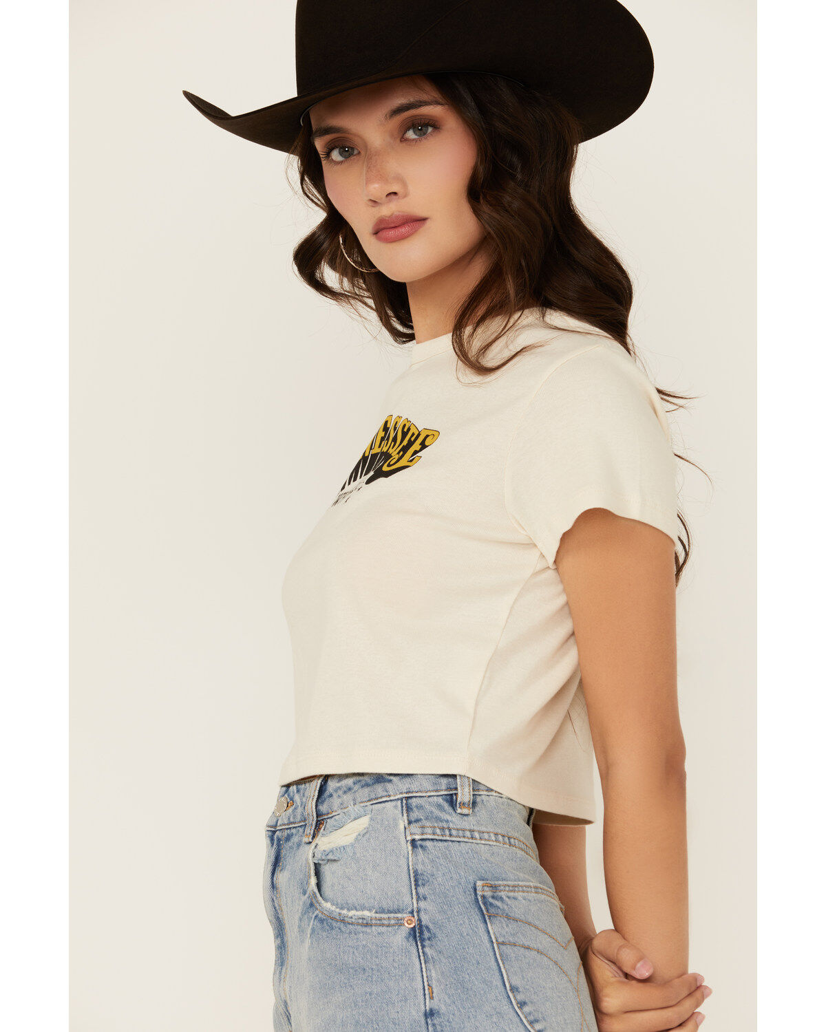 Girl Dangerous Women's Tennessee Short Sleeve Baby Tee