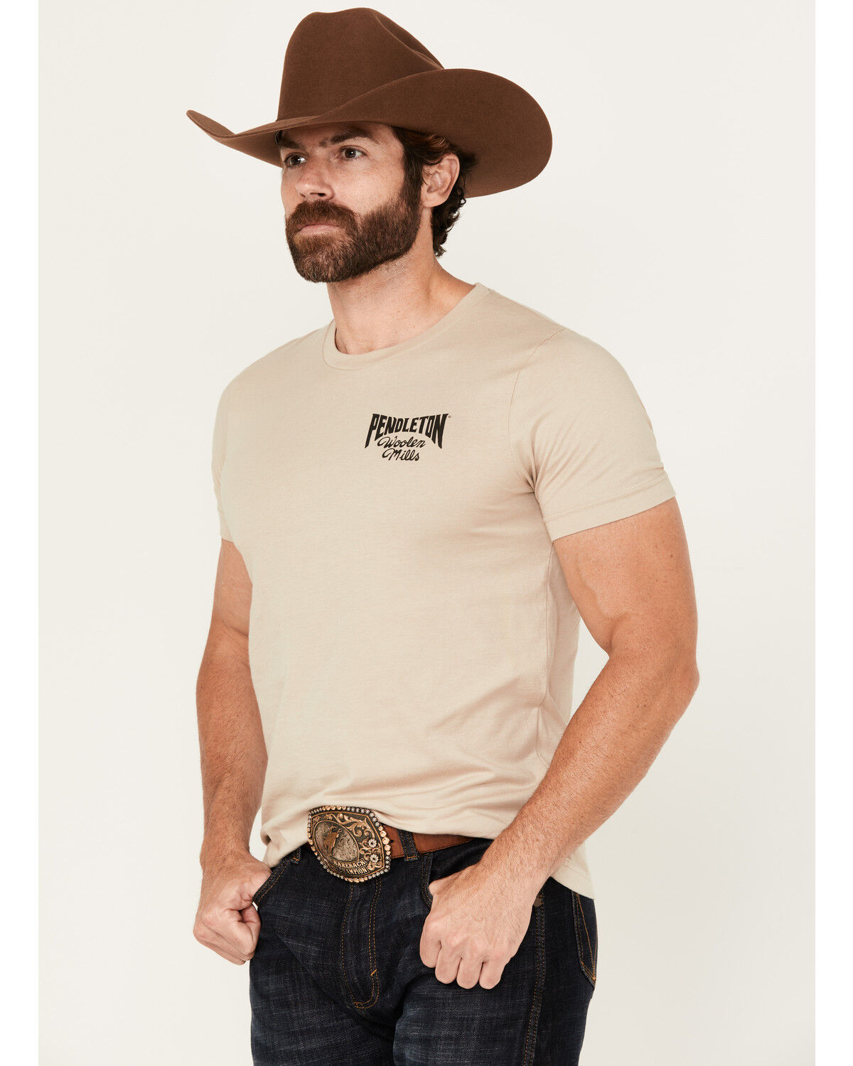 Pendleton Men's Boot Barn Exclusive Rodeo Rider Short Sleeve Graphic T-Shirt