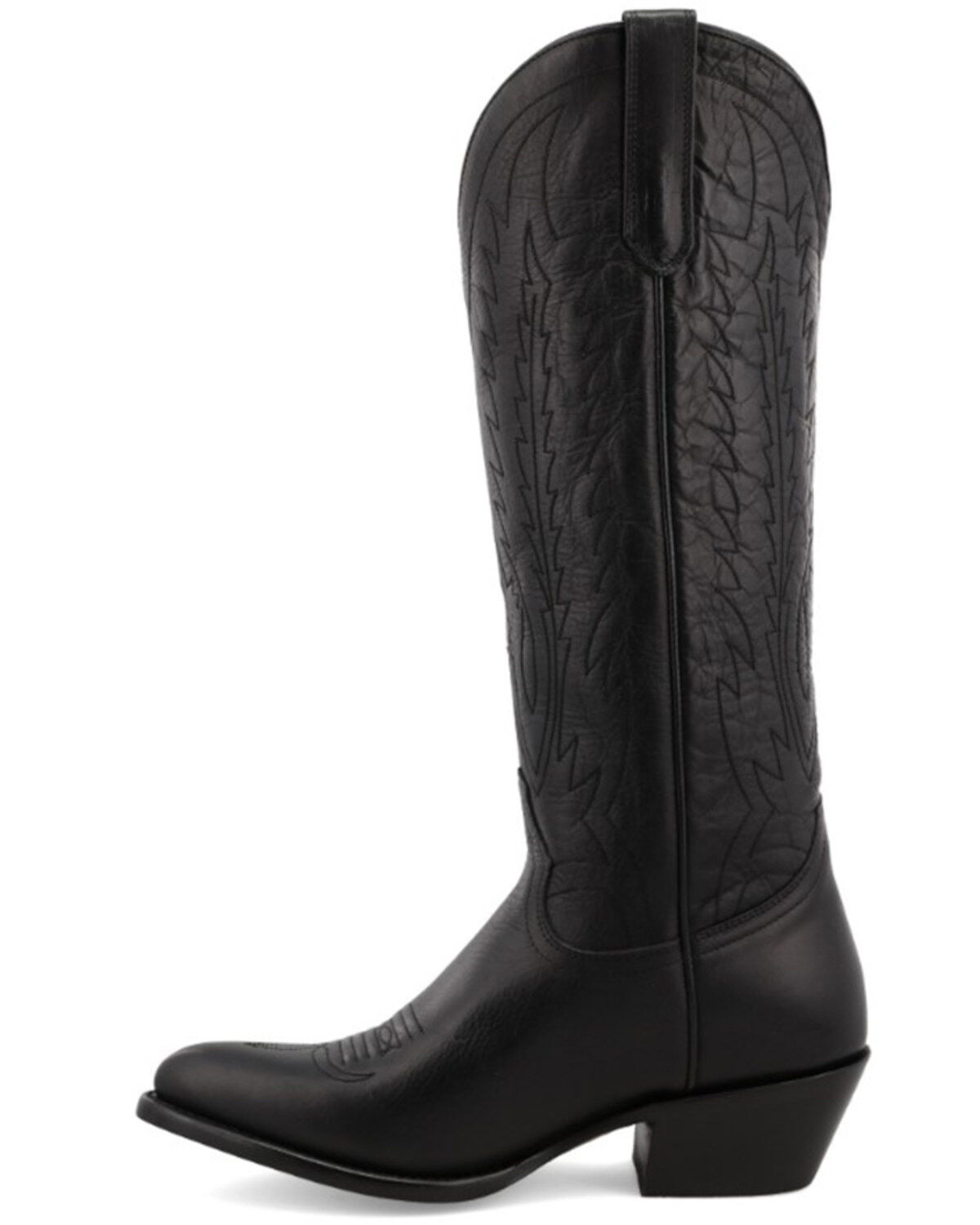 Black Star Women's Eden Stitched Onyx Western Boot - Round Toe