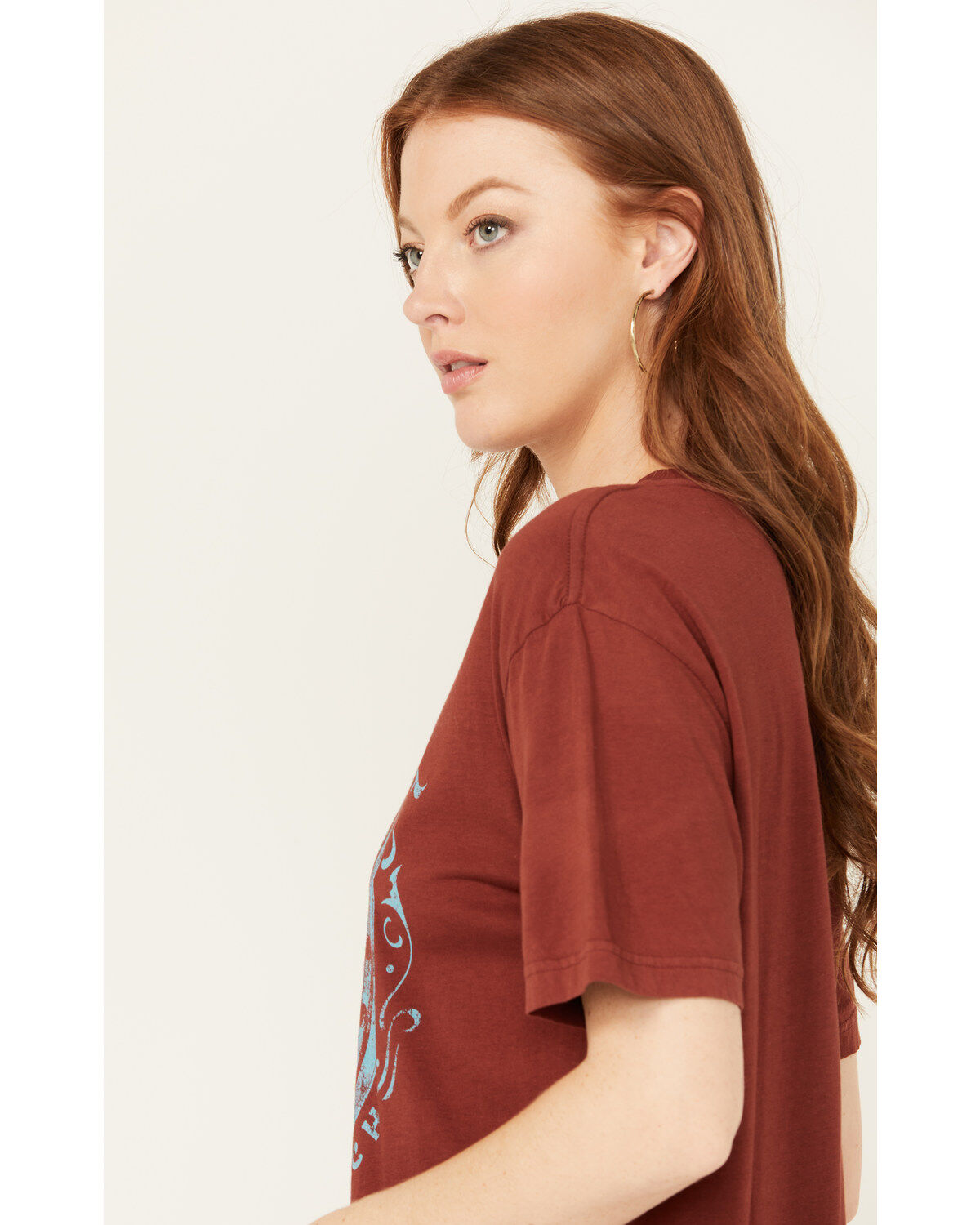 American Highway Women's Rambler Ranch Horseshoe Short Sleeve Graphic Tee