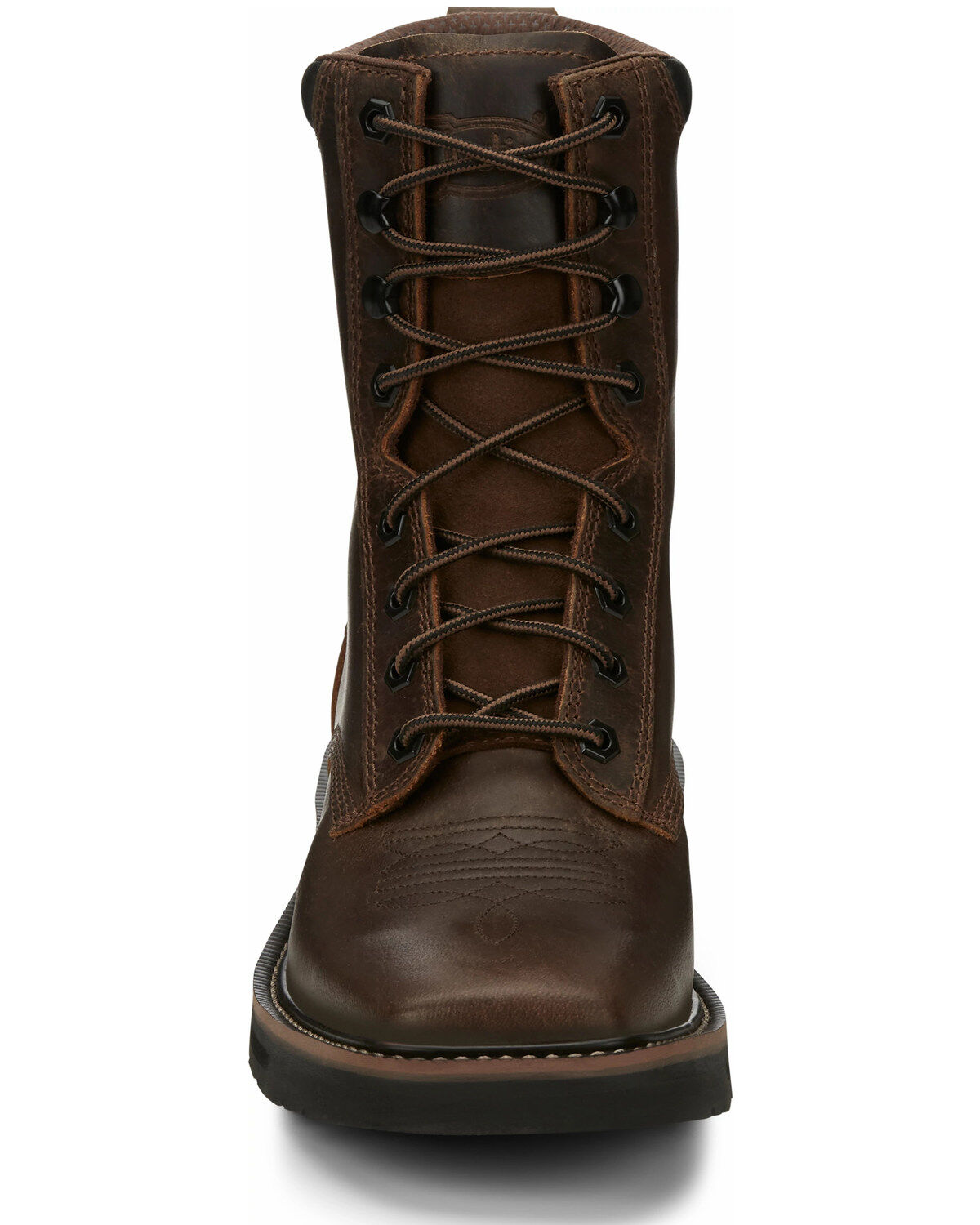 Justin Men's Stampede Lace-Up Work Boots - Soft Toe