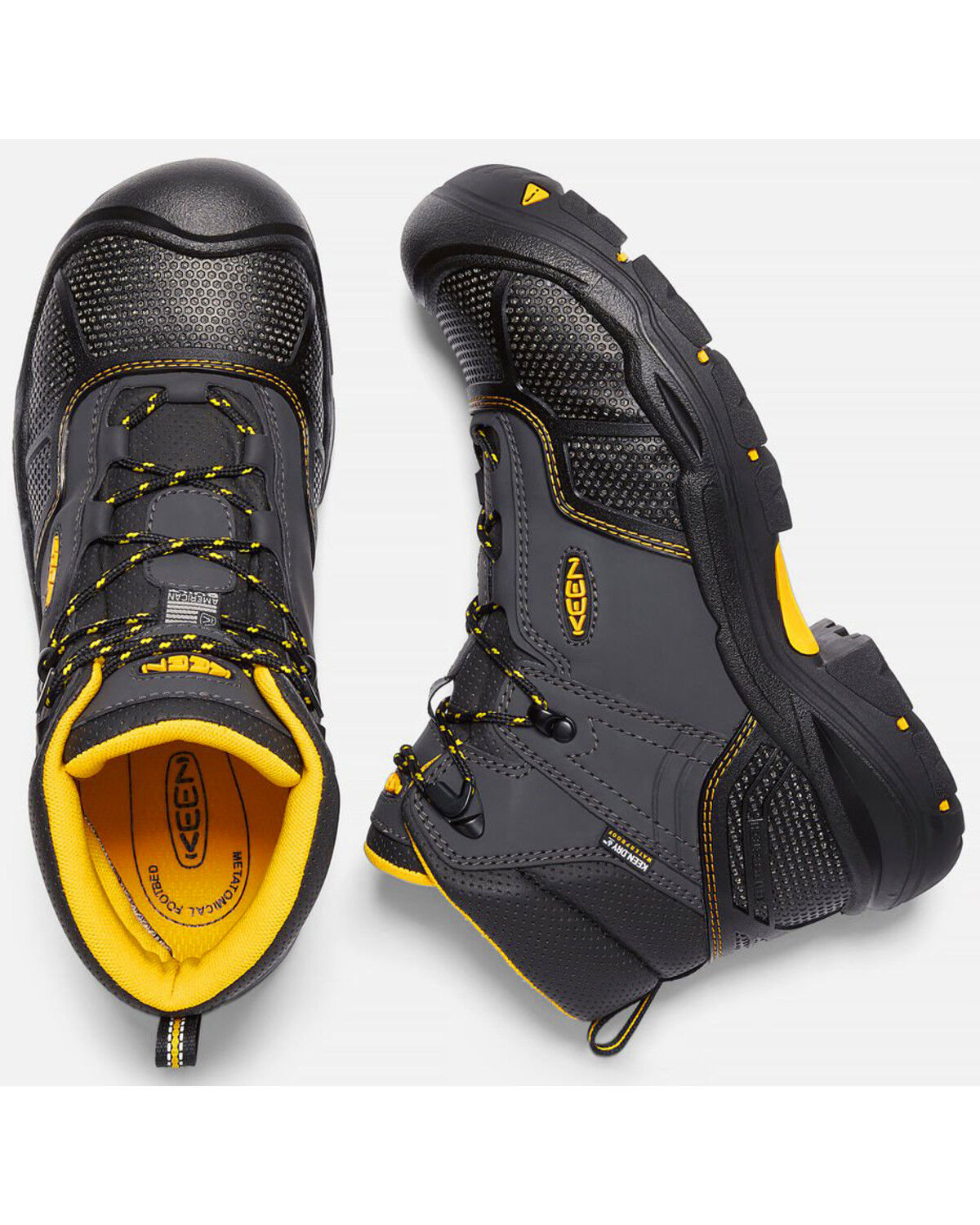 Keen Men's Logandale 6" Waterproof Work Boots - Steel Toe