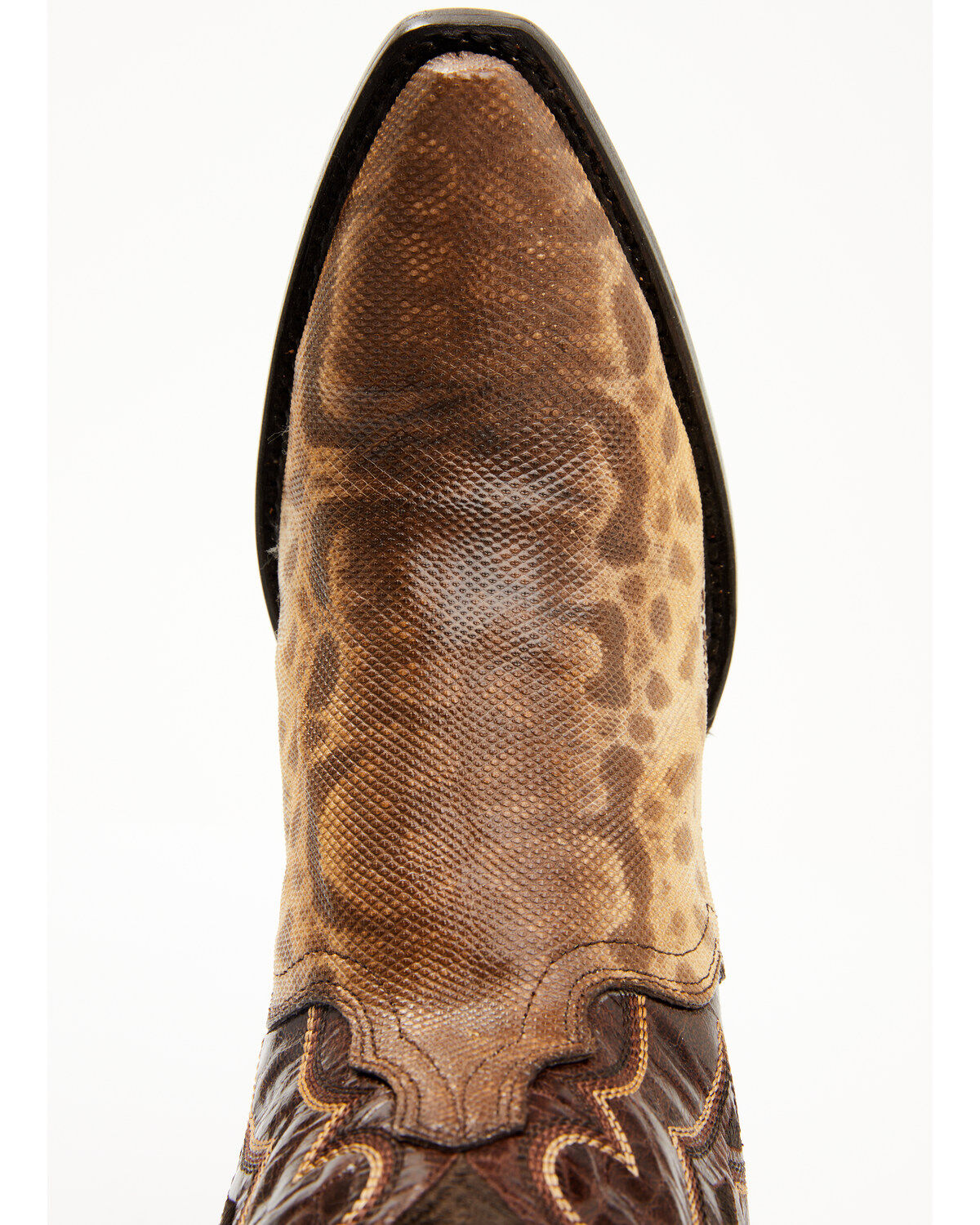 Dan Post Women's Karung Exotic Snake Western Boots - Snip Toe