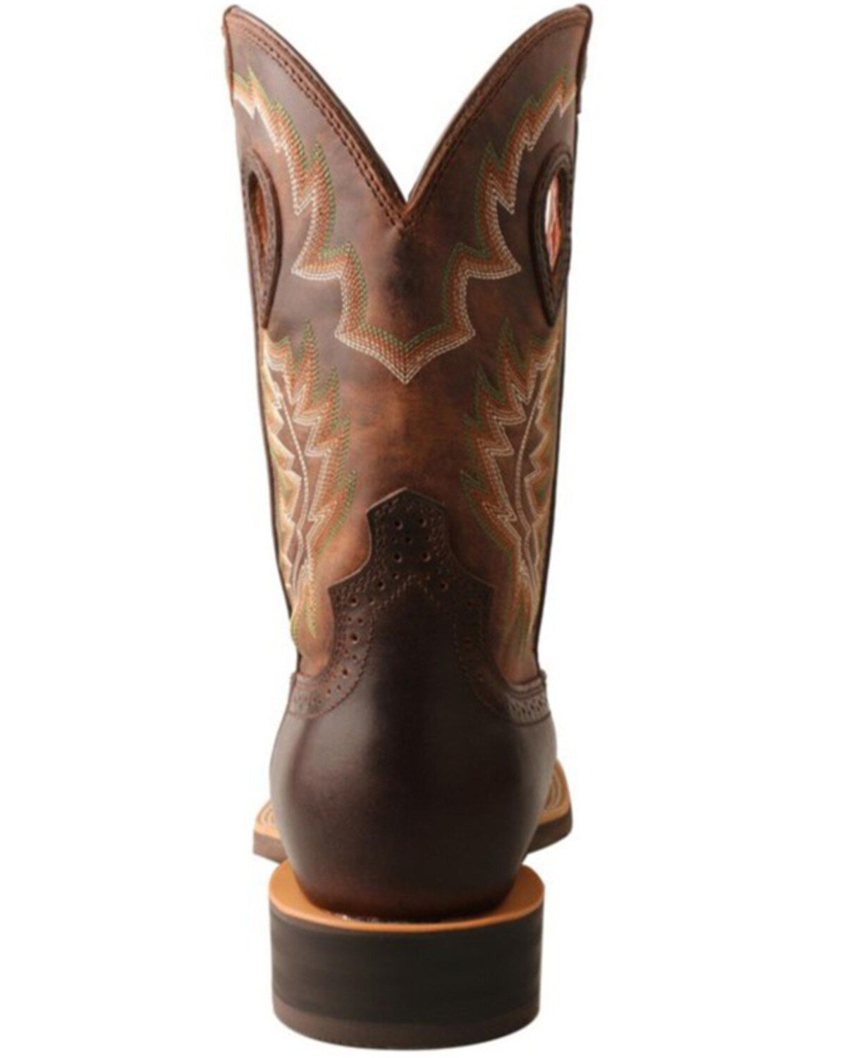 Twisted X Men's Brown Ruff Stock Western Boots - Square Toe