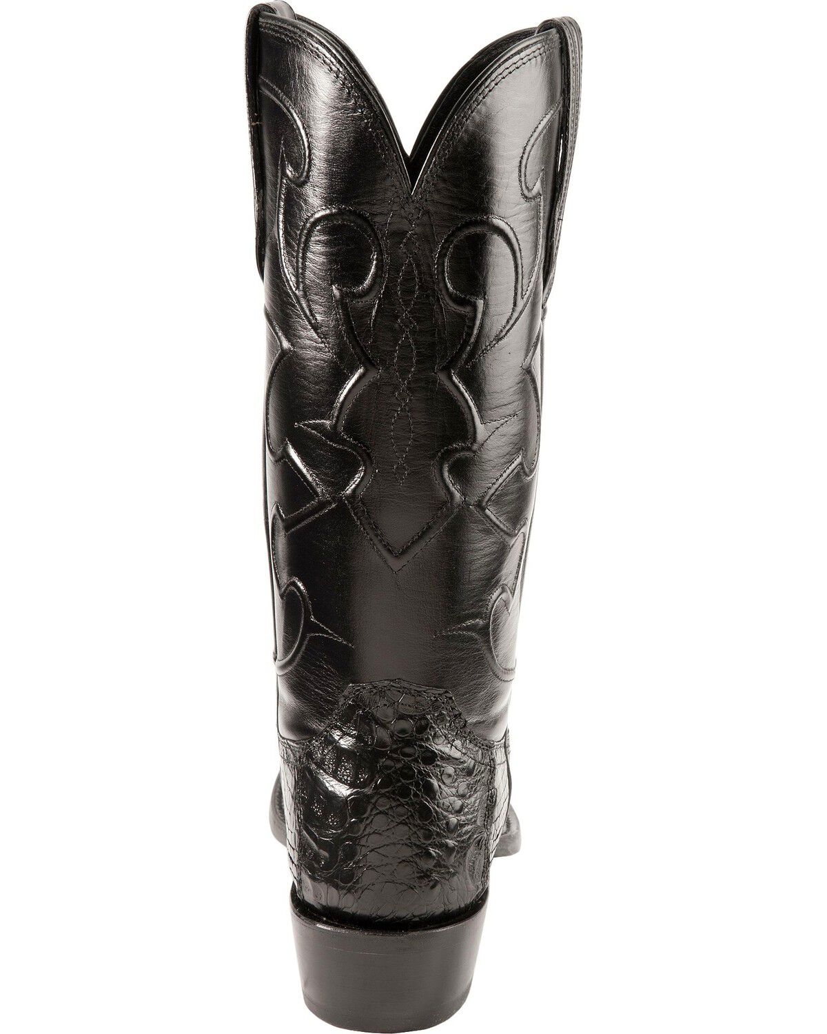 Lucchese Handmade 1883 Exotic Crocodile Belly Cowboy Boots - Round Toe