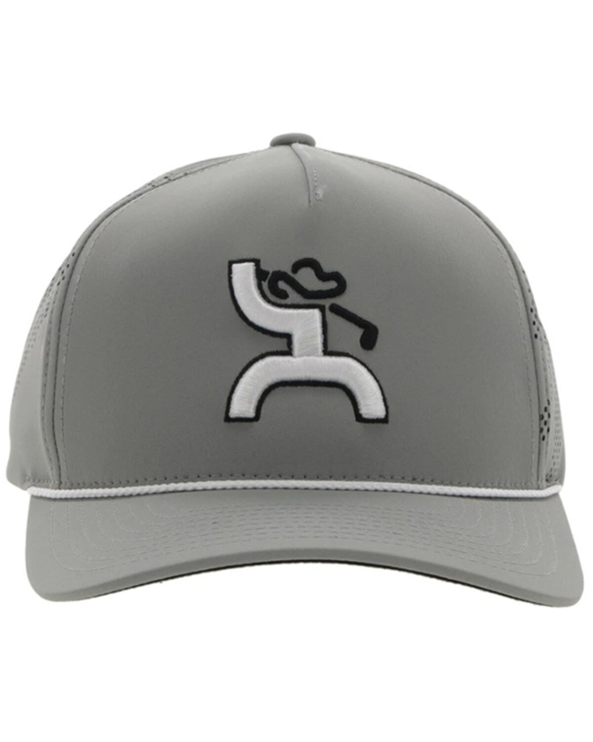 Hooey Men's Golf Logo Embroidered Trucker Cap
