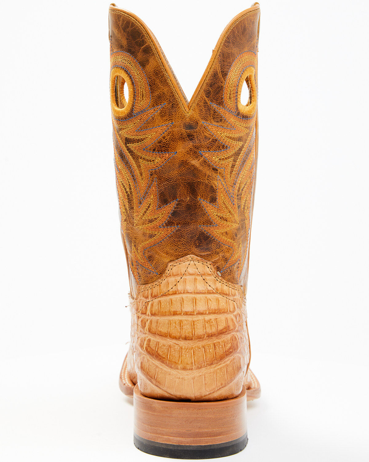 Cody James Men's Exotic Caiman Belly Western Boots - Broad Square Toe