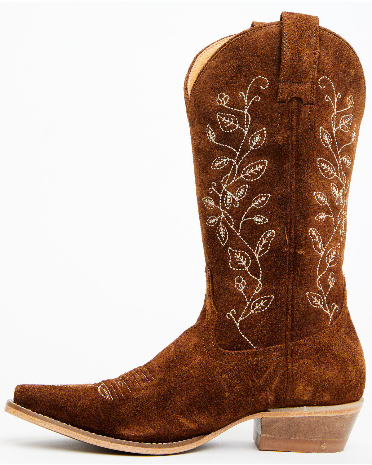Shyanne Women's Bambi Suede Western Boots - Snip Toe
