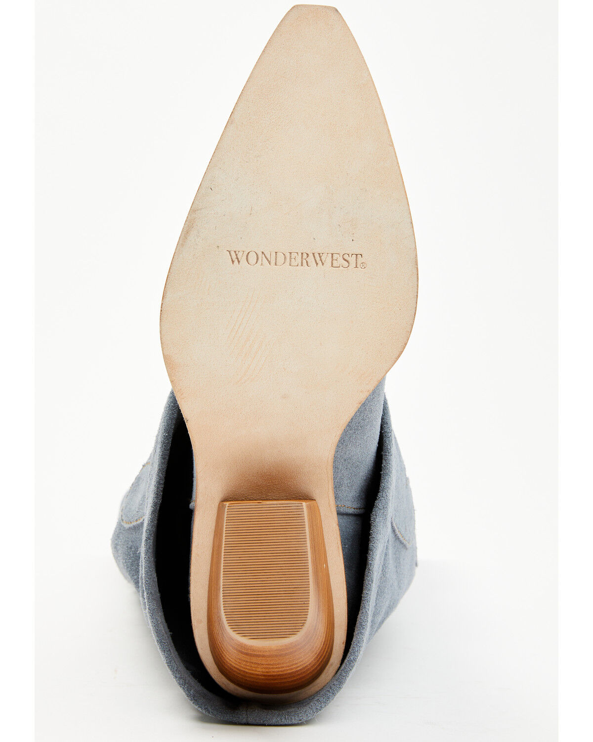 Wonderwest Women's Zendaya Tall Suede Western Boots - Snip Toe