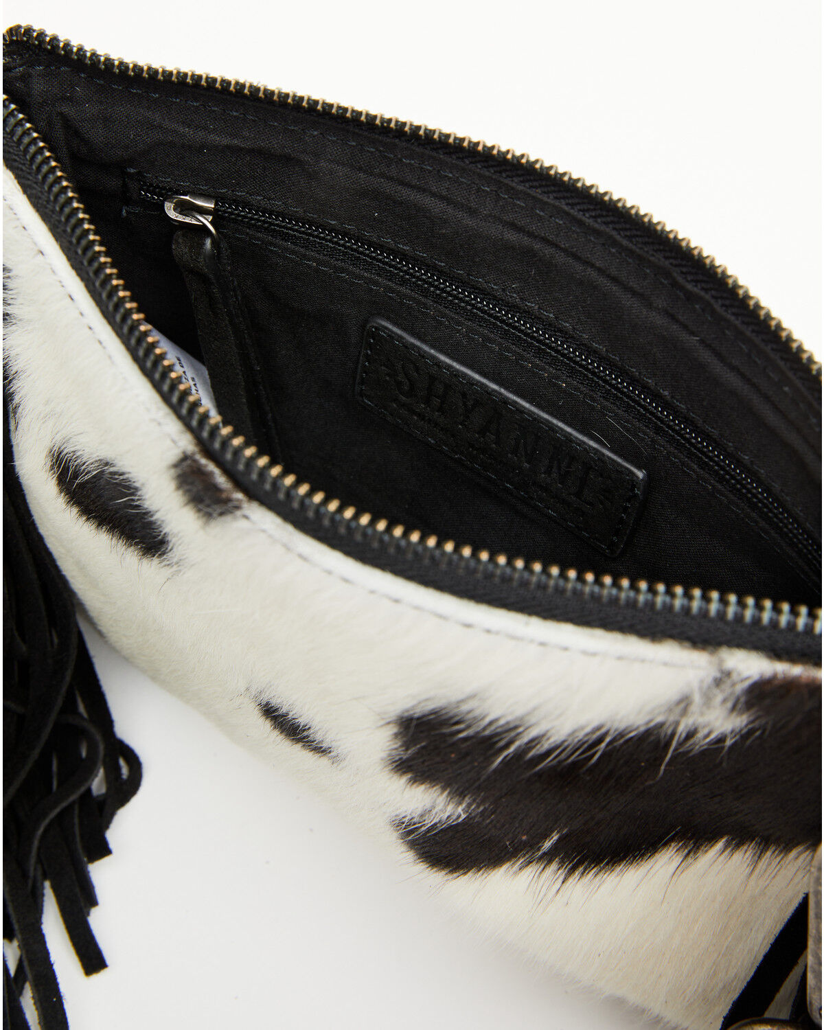 Shyanne Women's Meadow Hairon Leather Crossbody Bag