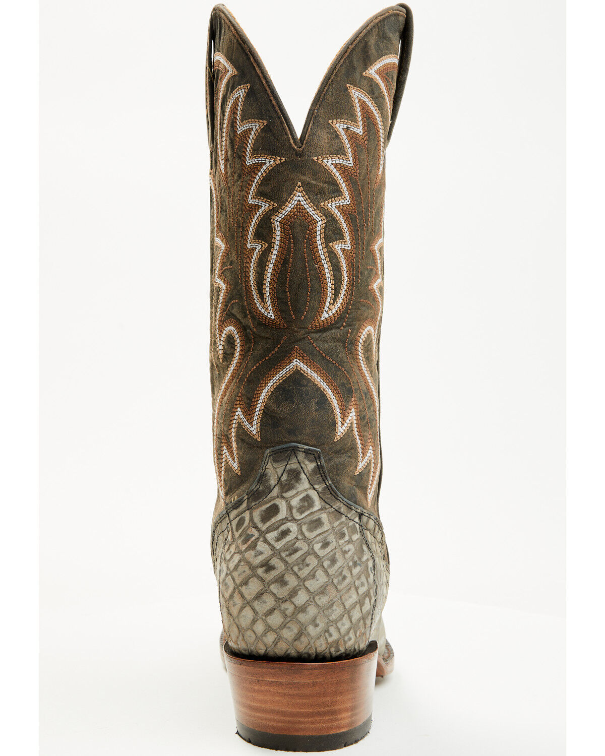 El Dorado Men's Exotic Alligator Western Boots - Square Toe