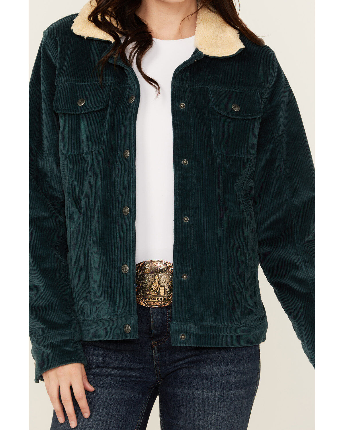Outback Trading Co Women's Georgia Sherpa Lined Corduroy Jacket