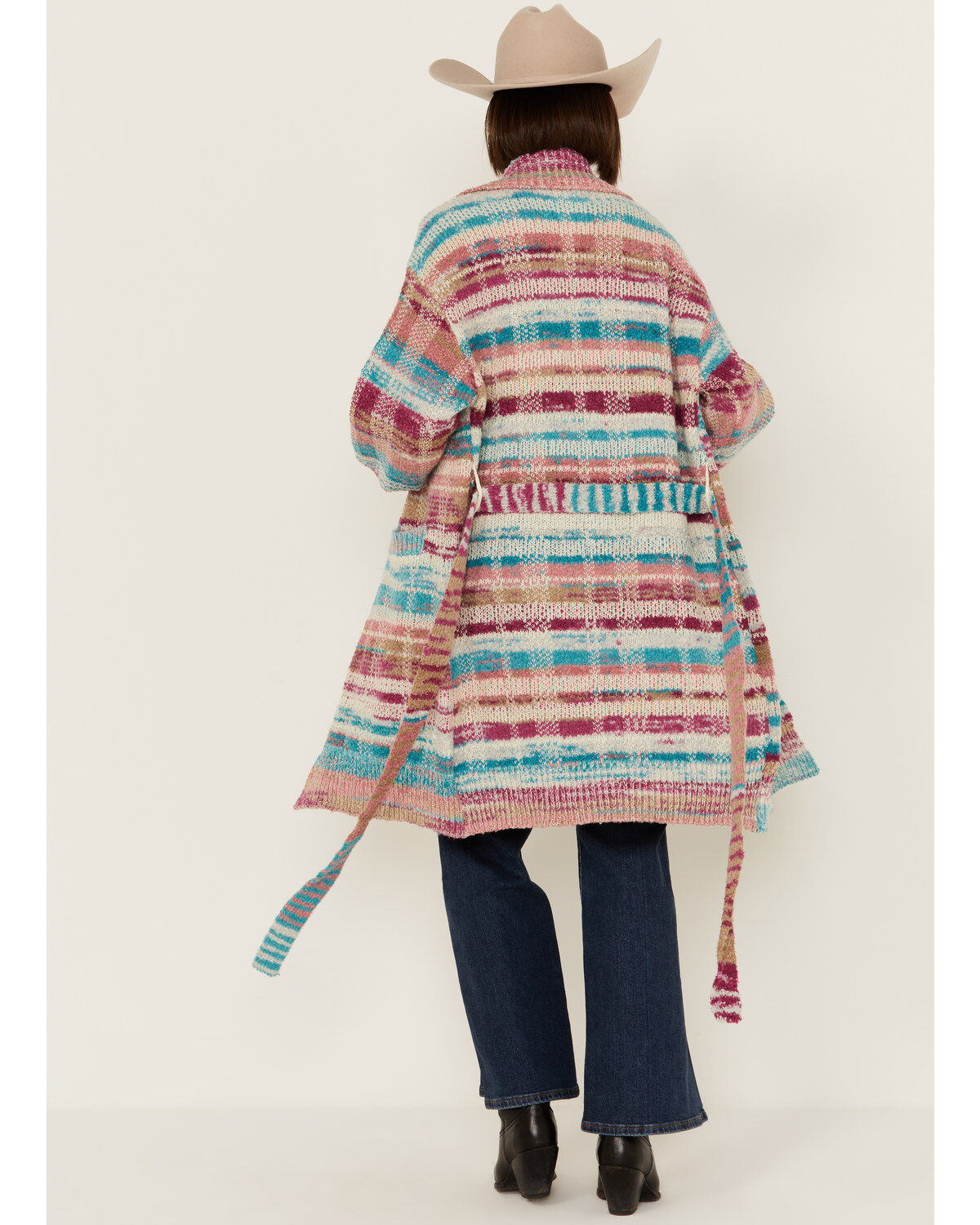 Room 34 Women's Color Block Cardigan