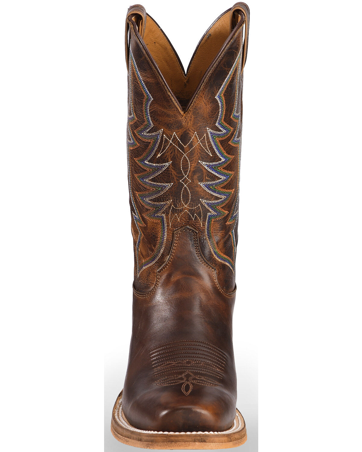 Justin Bent Rail Men's Navigator Western Boots - Square Toe