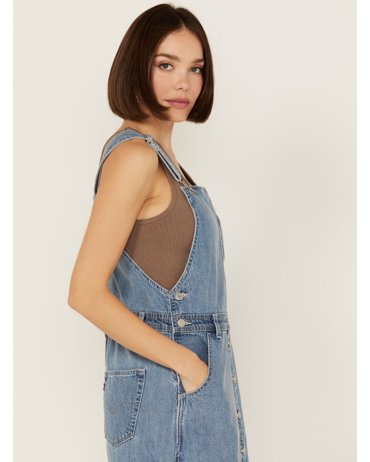 Levi's Women's Tico Jumper Denim Midi Dress