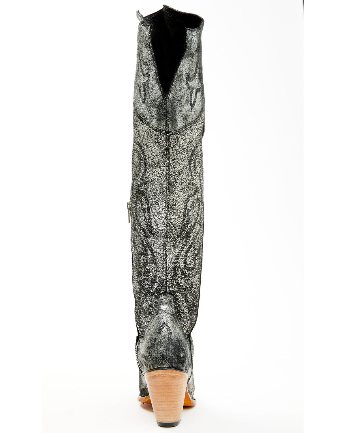 Corral Women's Metallic Tall Western Boots - Snip Toe