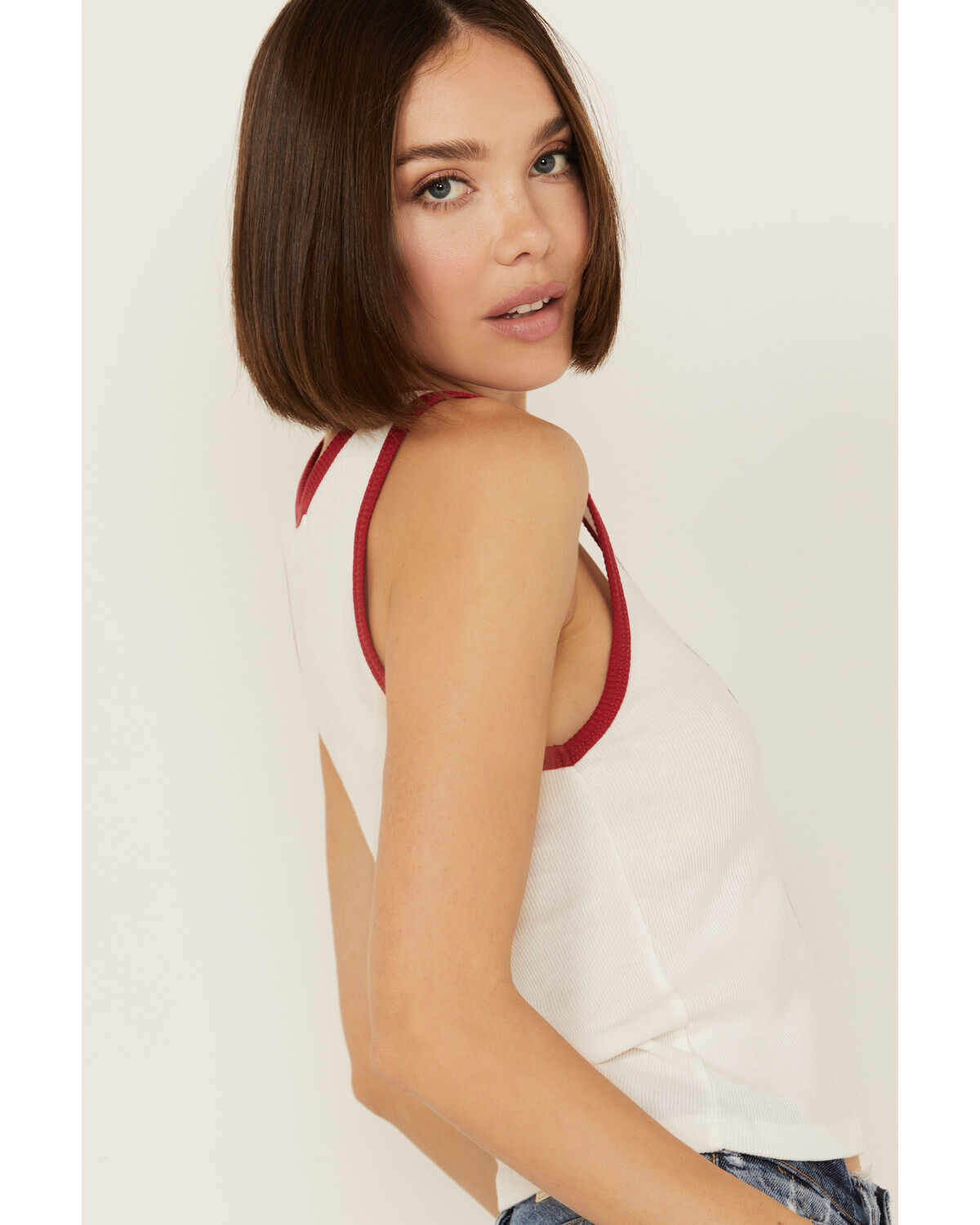 The Laundry Room Women's Country Girl Cropped Graphic Tank