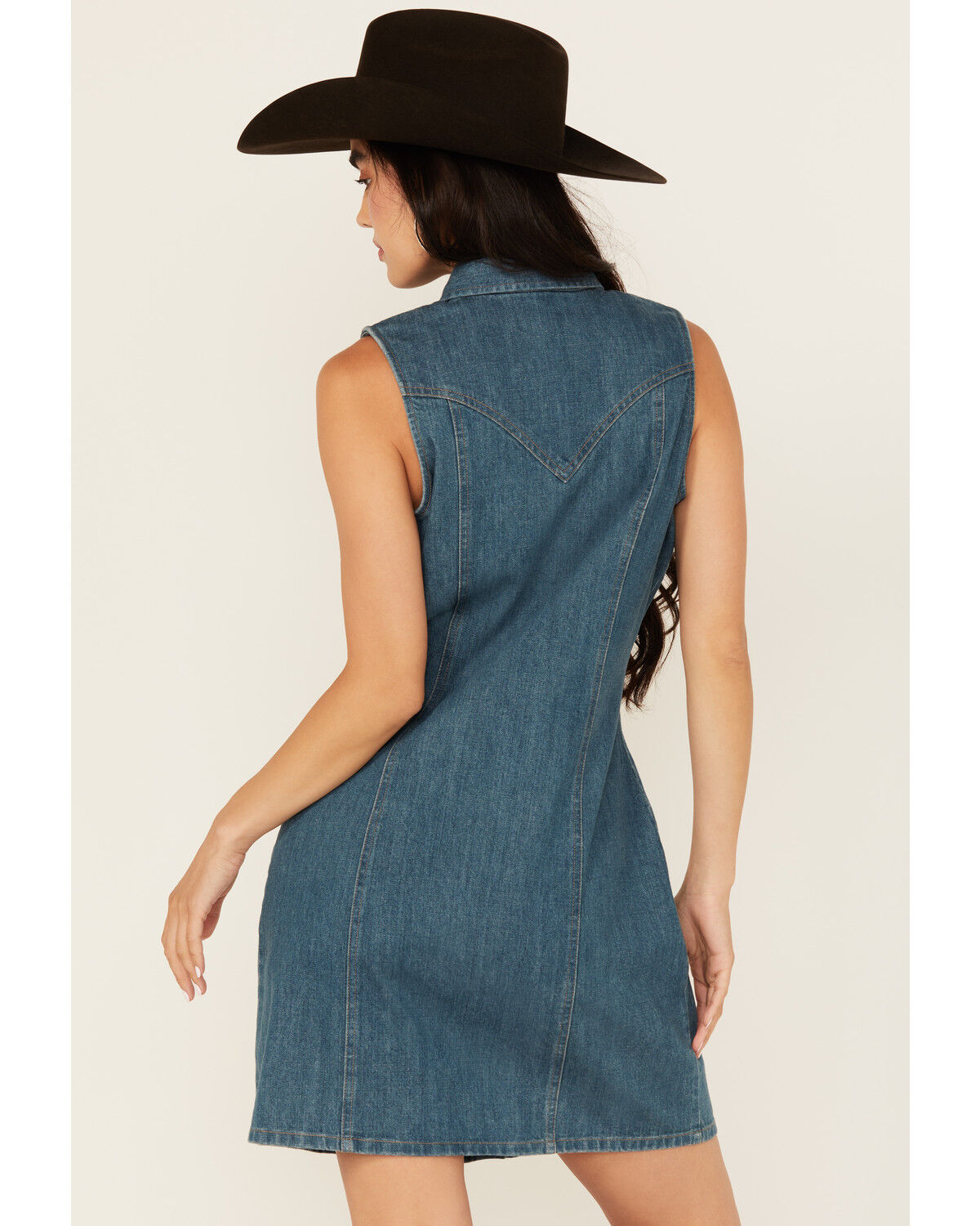 Wrangler Retro Women's Button-Down Denim Mini Dress