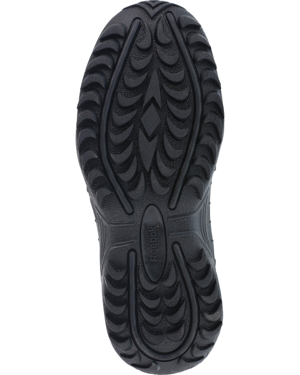 Reebok Men's Stealth 8" Lace-Up Black Side-Zip Work Boots - Soft Toe