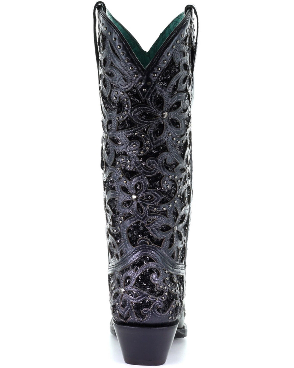 Corral Women's Inlay Embroidery Western Boots - Snip Toe