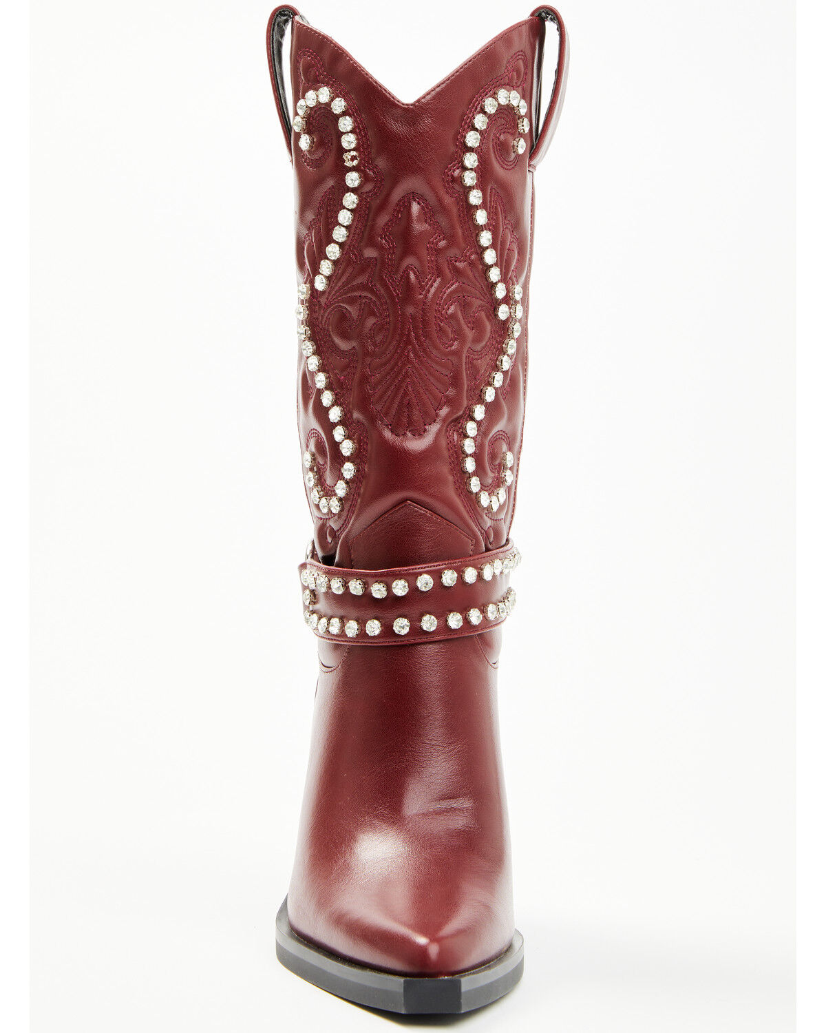 Azalea Wang Women's Umbra Embellished Boots - Snip Toe