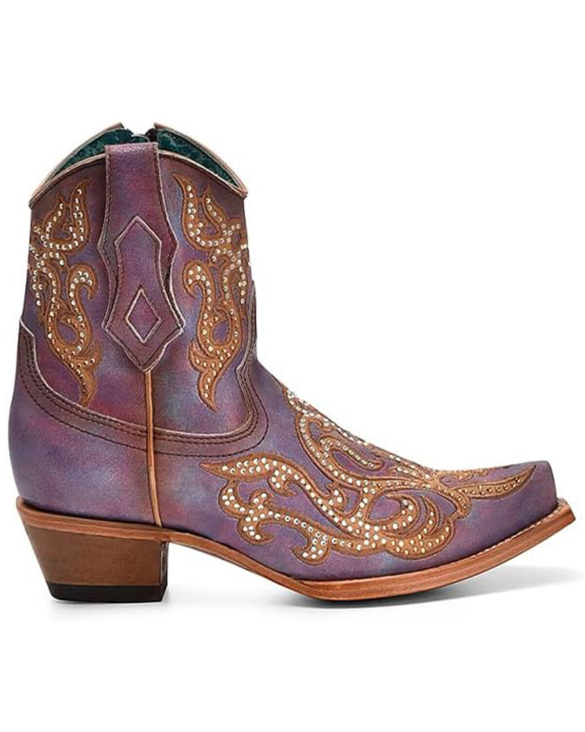 Corral Women's Embellished Western Booties - Snip Toe