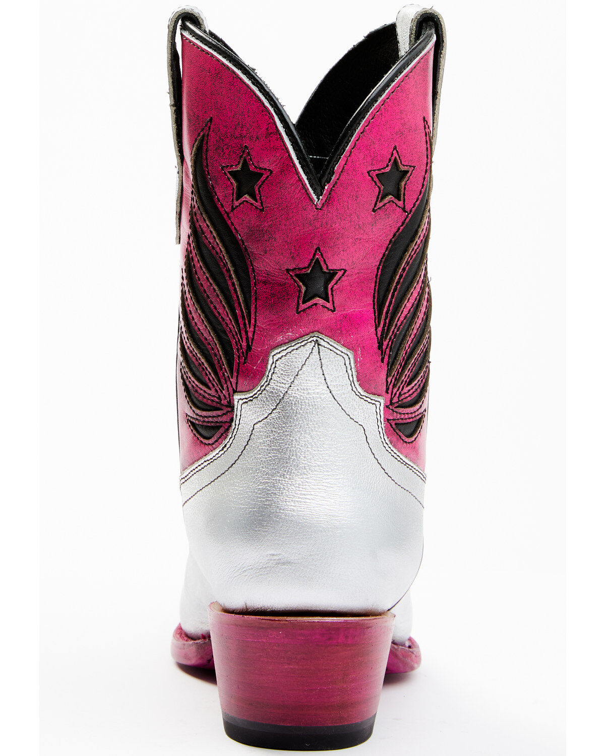 Idyllwind Women's Metallic Star Inlay Roadie Western Booties - Round Toe