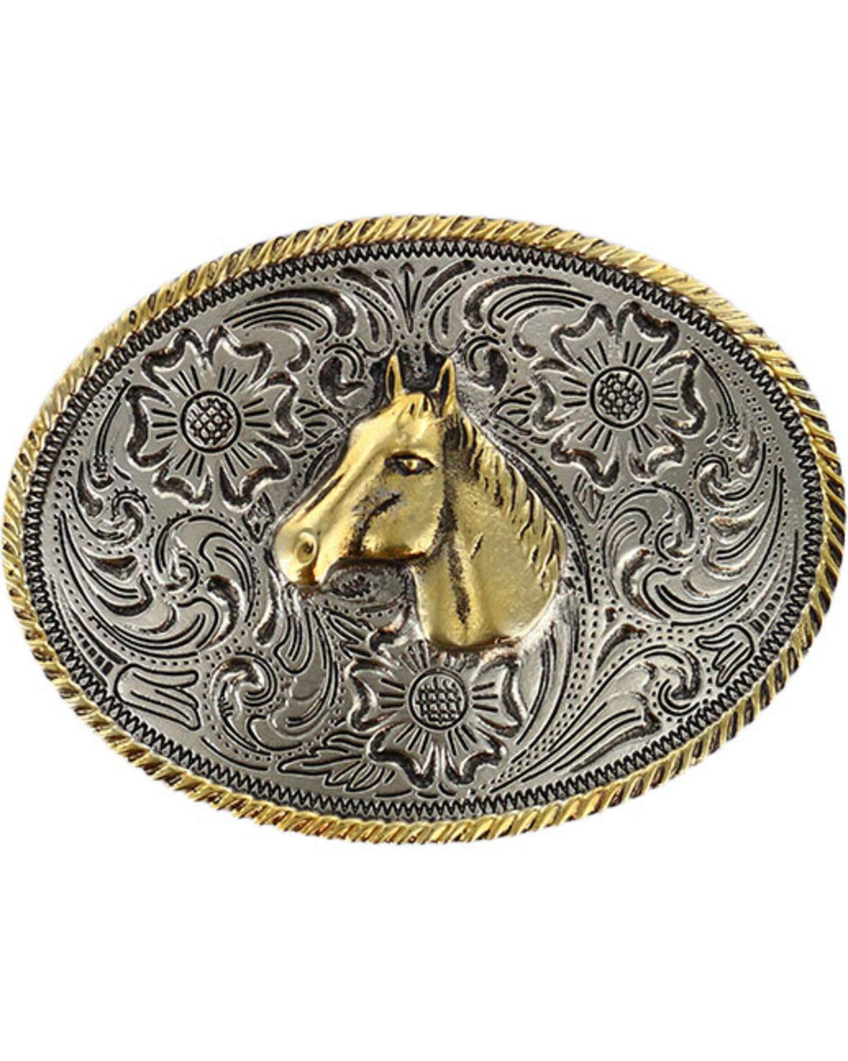 Cody James® Kid's Dual-Tone Horse Buckle