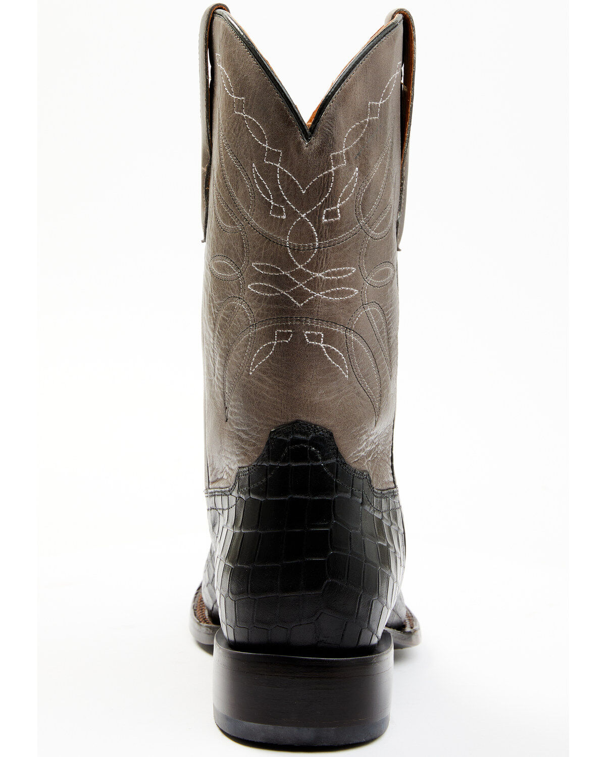 Cody James Men's Alligator Print Western Boots - Broad Square Toe