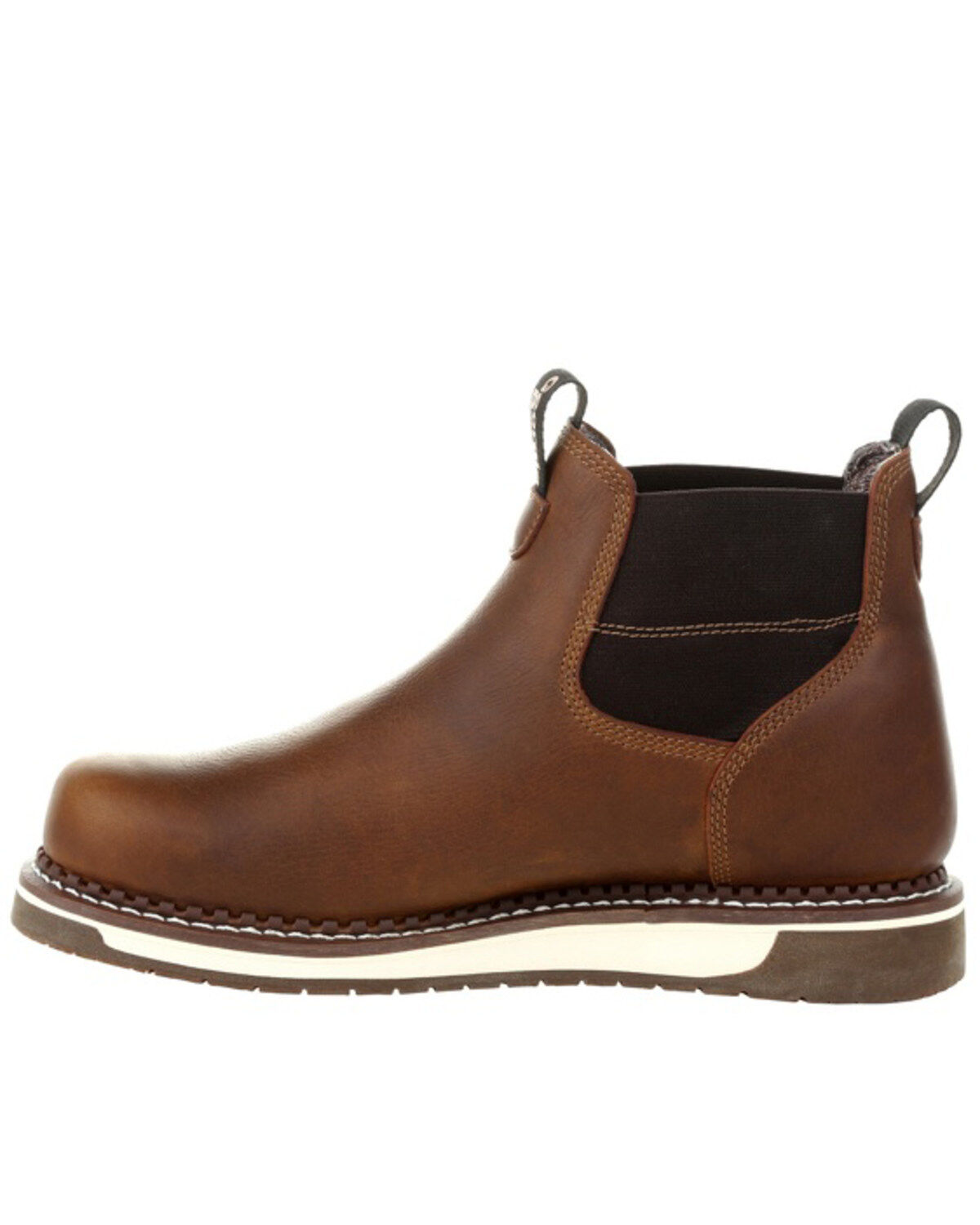 Georgia Boot Men's Waterproof Chelsea Work Boots - Soft Toe