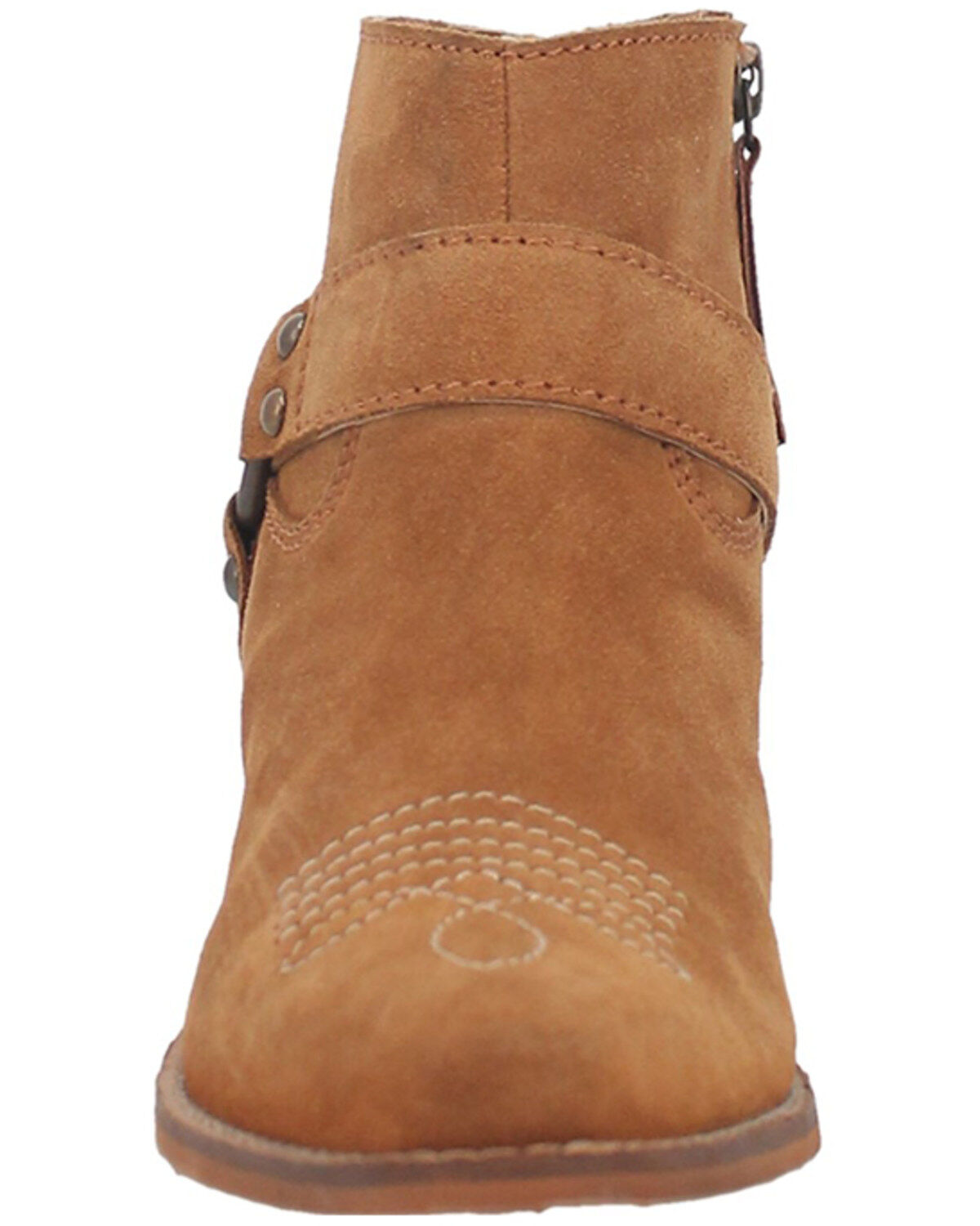Dingo Women's Buckskin Western Fashion Booties - Snip Toe