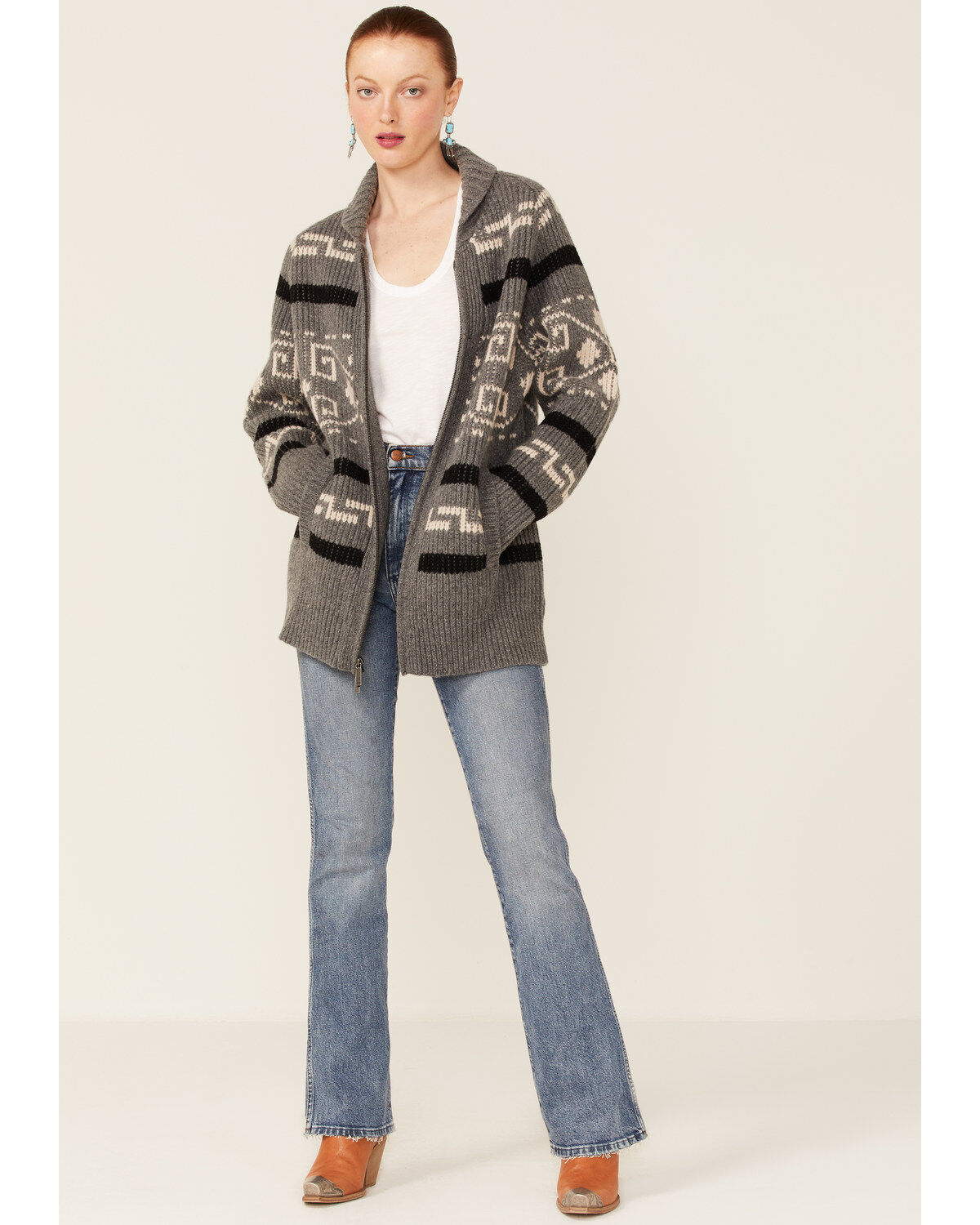 Pendleton Women's Long Sleeve Westerley Cardigan