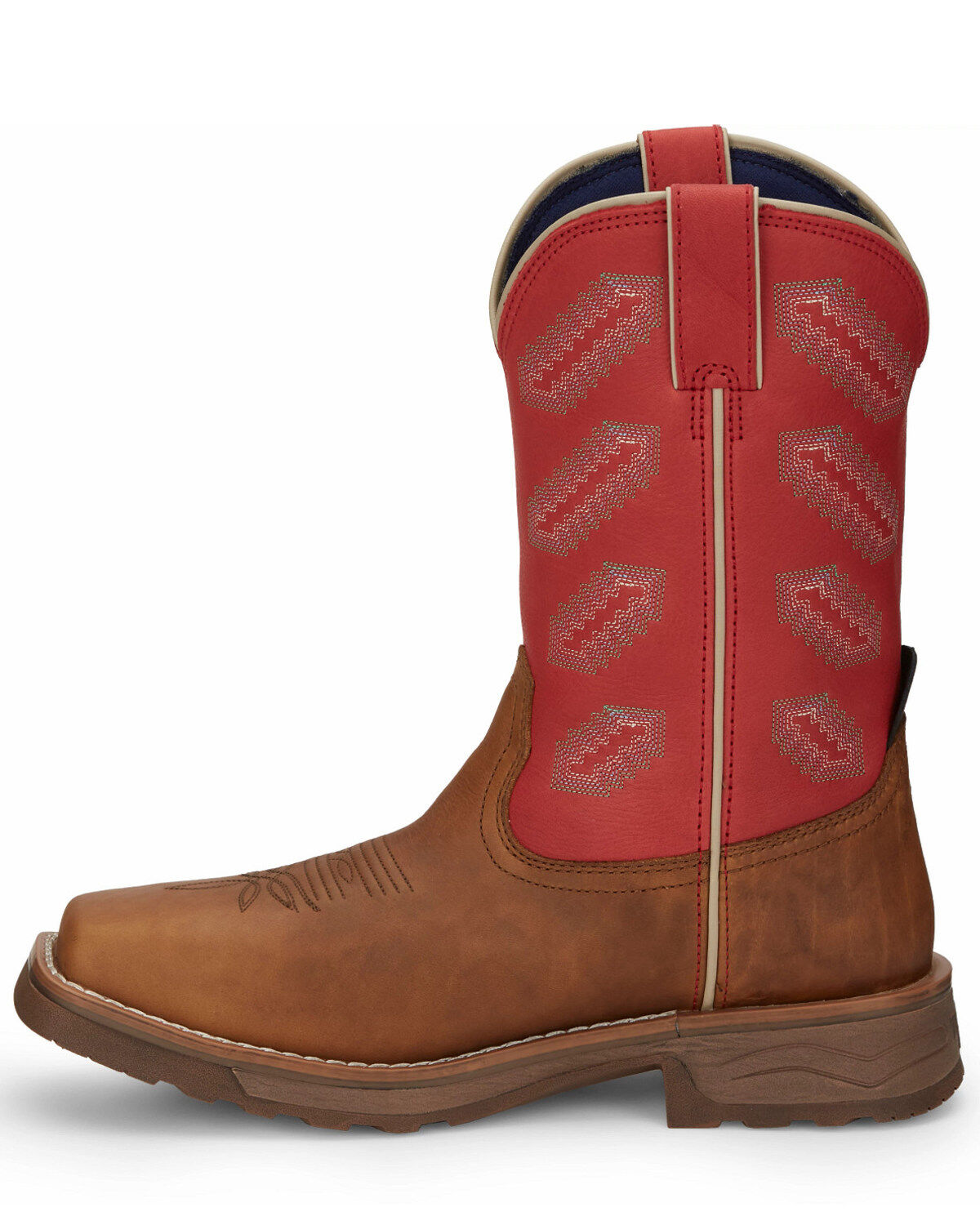 Tony Lama Men's Energy Waterproof Western Work Boots - Composite Toe