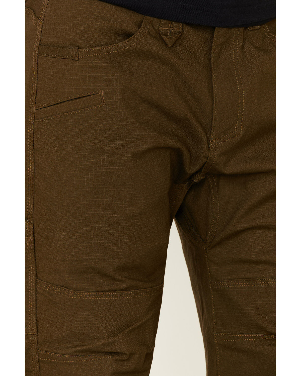 Hawx Men's Dark Olive Stretch Ripstop Work Pants