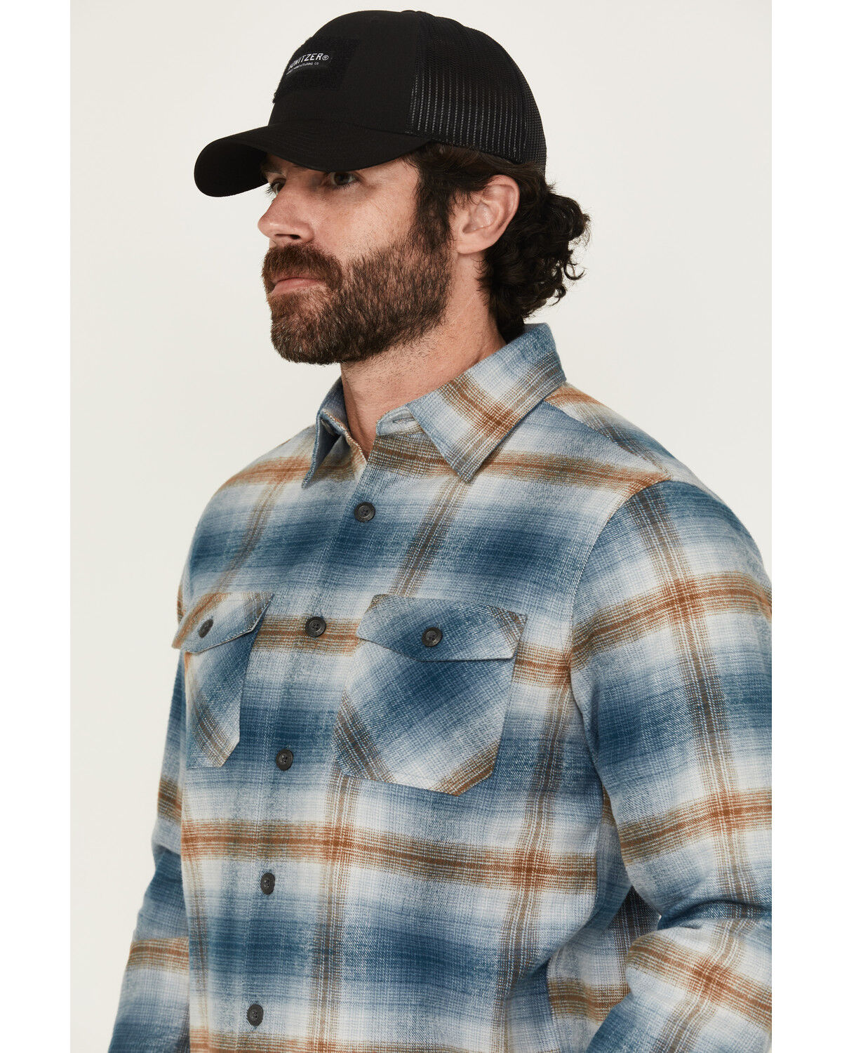 Dakota Grizzly Men's Briggs Plaid Print Long Sleeve Button-Down Flannel Shirt