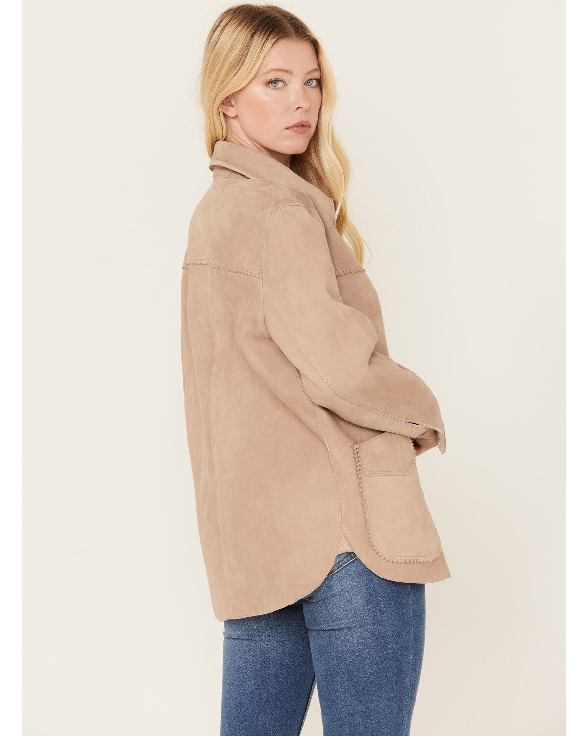 Idyllwind Women's Daiseta Genuine Suede Shacket