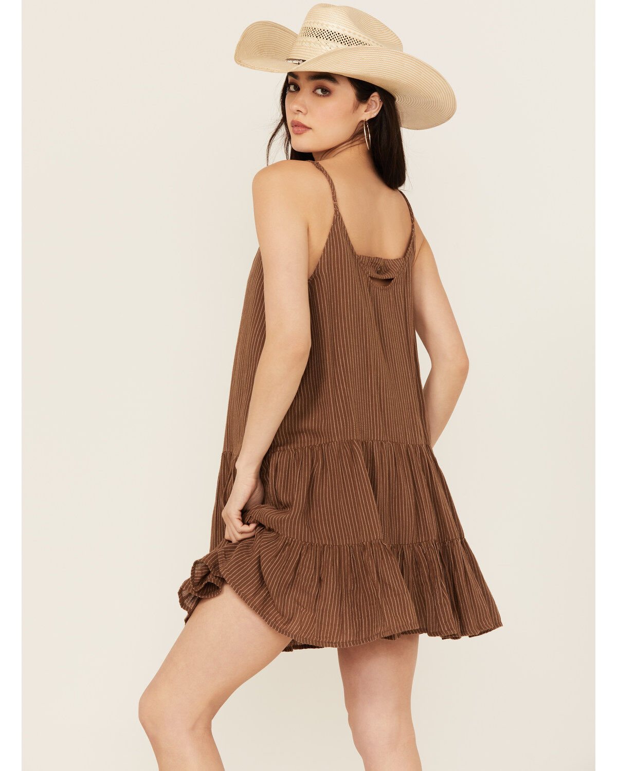 Cleo + Wolf Women's Brandy Sleeveless Button Front Mini Dress