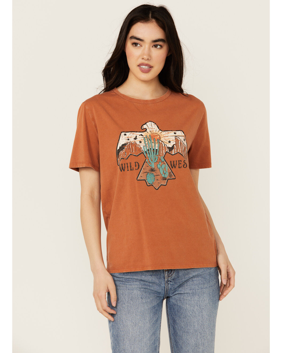 Rock & Roll Denim Women's Desert Eagle Short Sleeve Graphic Tee