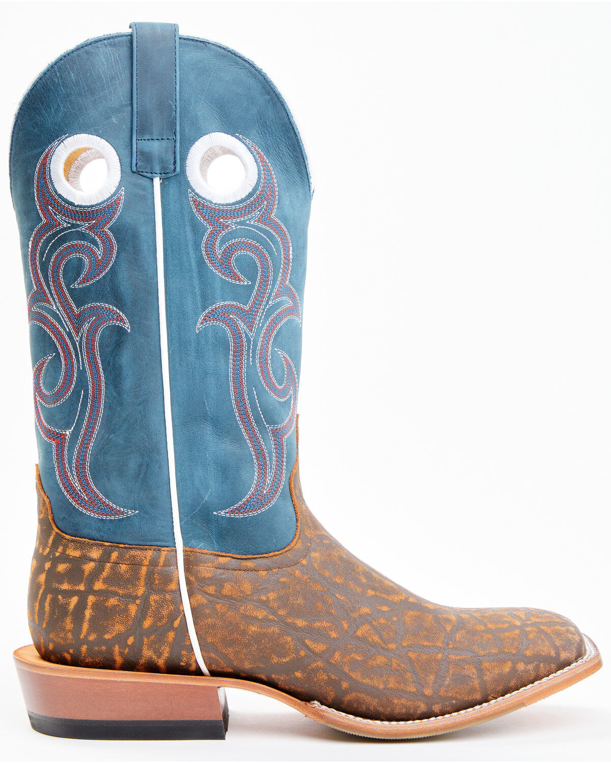 HorsePower Men's Sugared Western Boots - Broad Square Toe