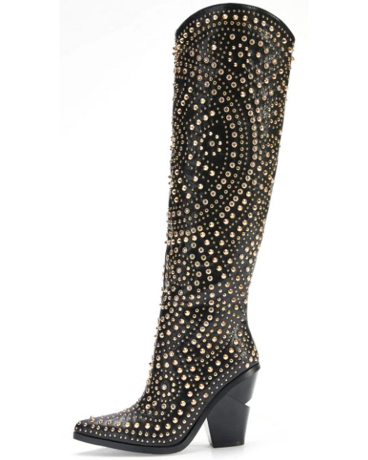 Azalea Wang Women's Texas Rhinestone Western Boots - Round Toe