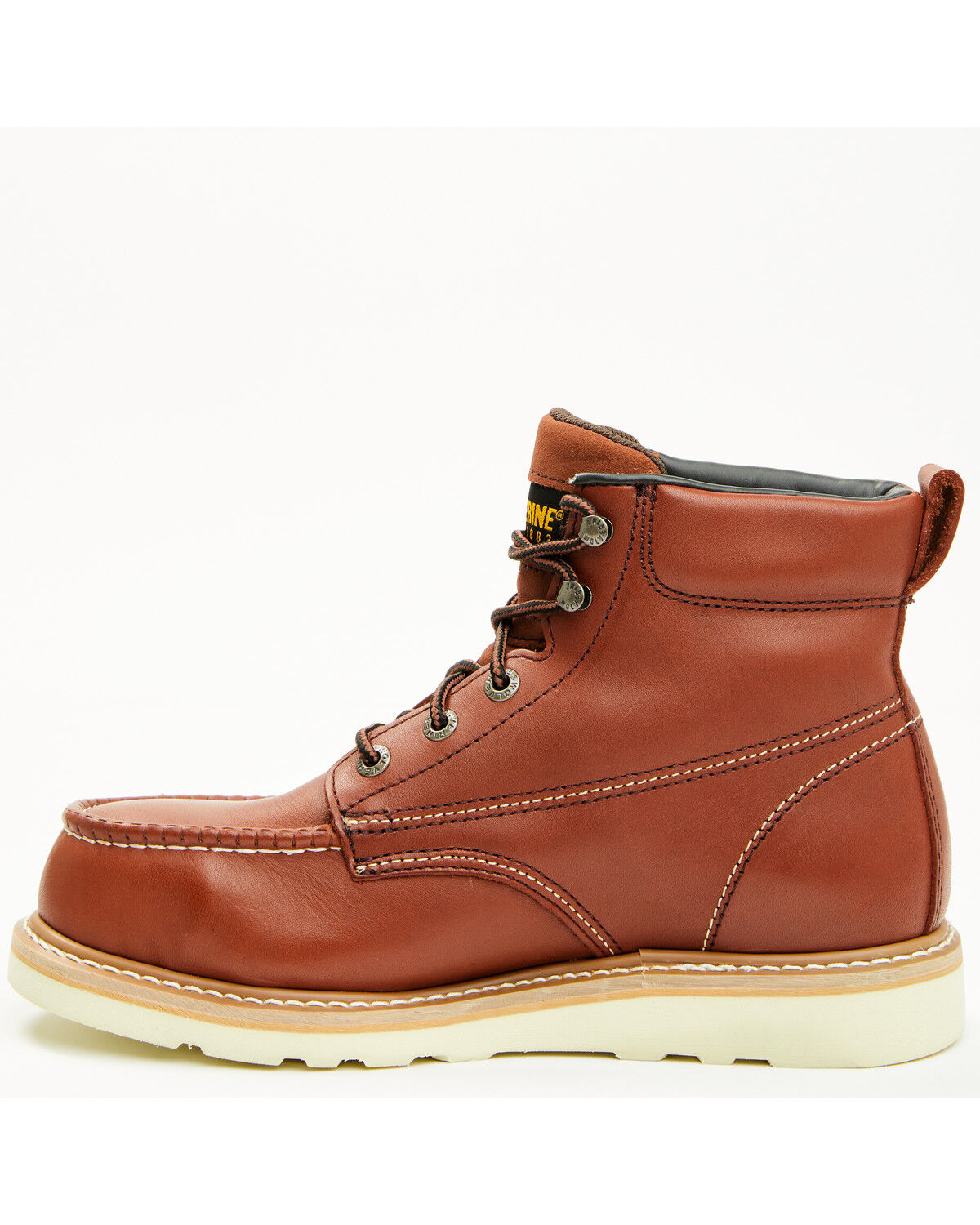 Wolverine Men's 6" Moc Toe Exclusive Wedge Work Boots - Steel Toe