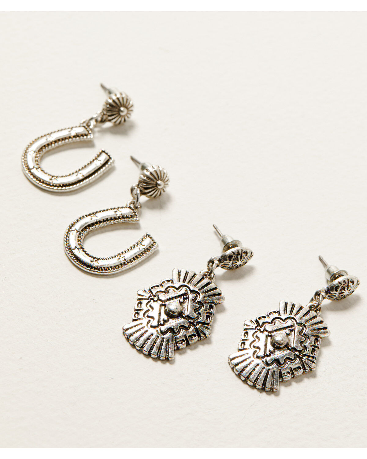 Idyllwind Women's Amesley Cove Antique Silver Earring Set - 10 Piece