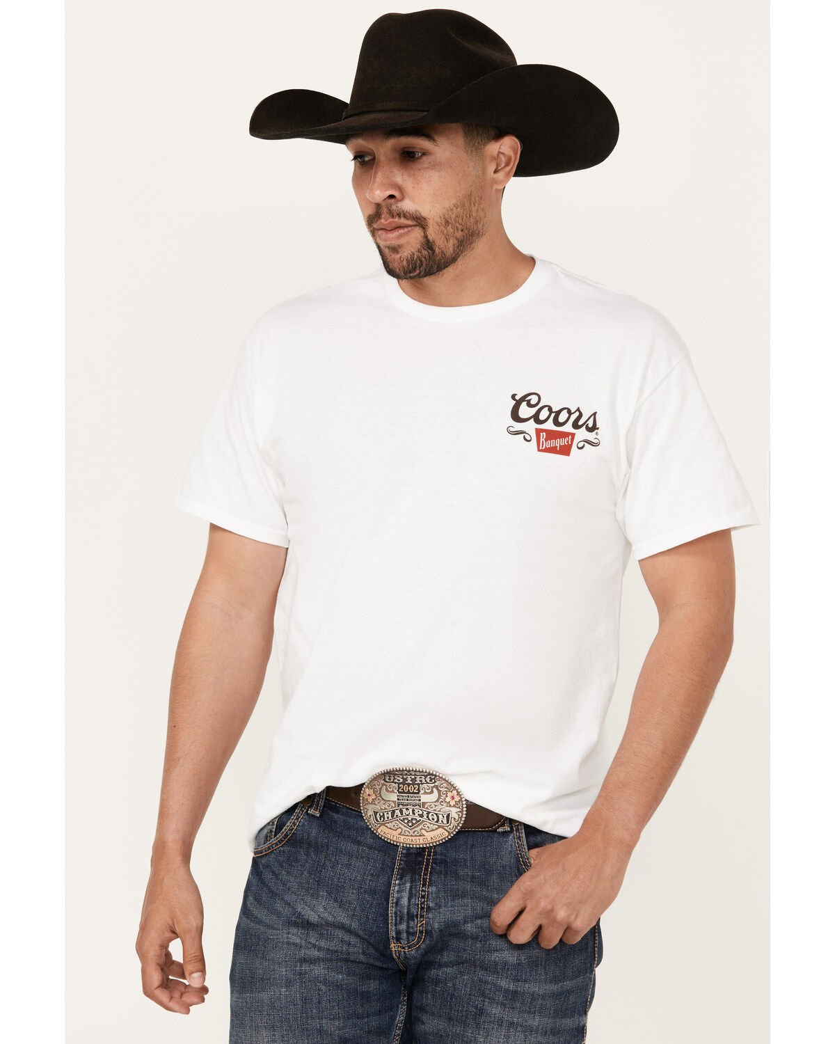 Coors Men's Boot Barn Exclusive Banquet Logo Short Sleeve Graphic T-Shirt